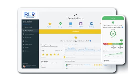 executive report dashboard